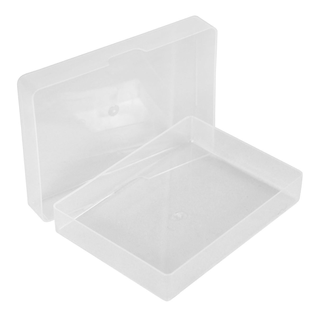 playing card boxes with lids clear plastic