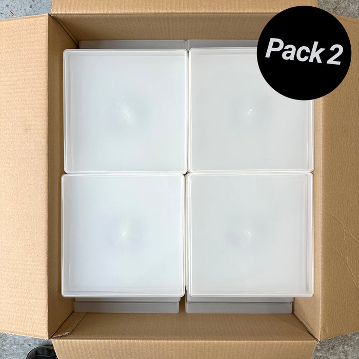 Paper Pad Box 2nds | 8x8 Inch Paper Pad Storage Box (60-pack) — WestonBoxes Trade