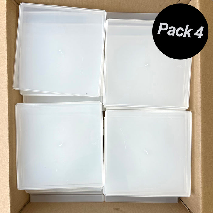 Paper Pad Box 2nds | 8x8 Inch Paper Pad Storage Box (60-pack) — WestonBoxes Trade