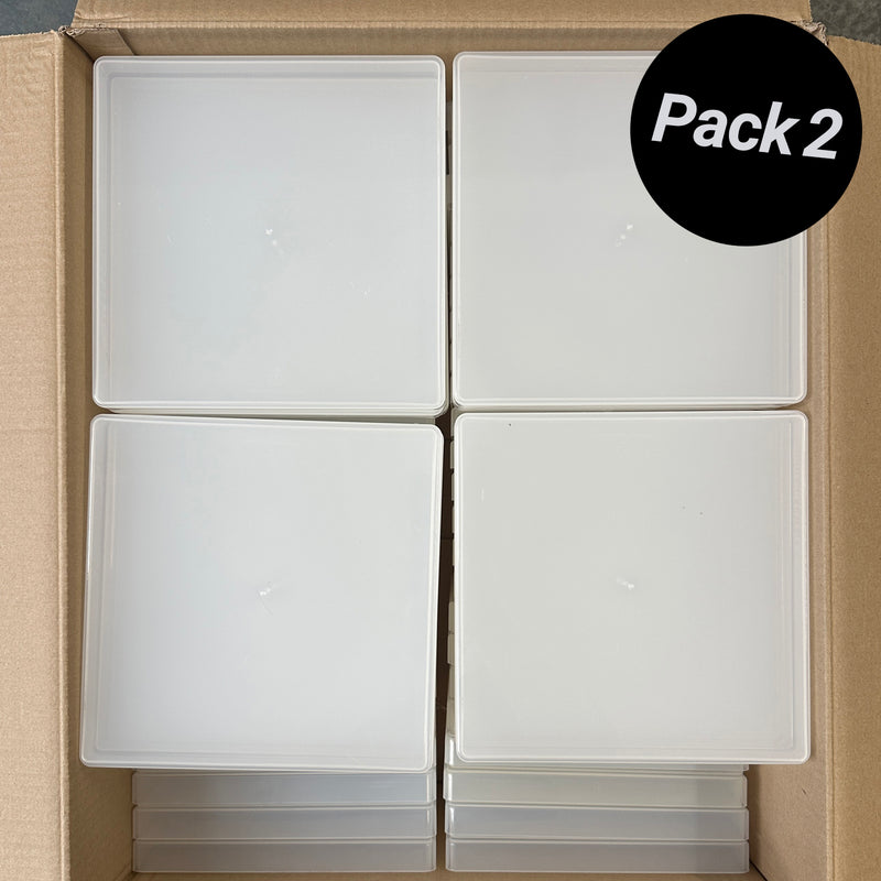 2nds | 8x8 Inch Paper Pad Storage Box (62-pack)