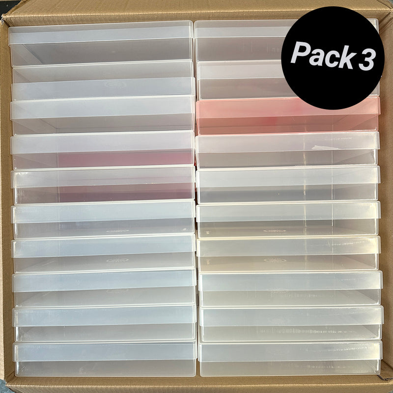 2dos | Caja de Almacenamiento de Plástico A4 (Paquete de 40)