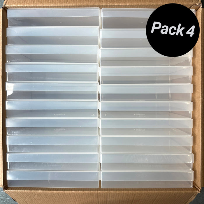 2dos | Caja de Almacenamiento de Plástico A4 (Paquete de 40)