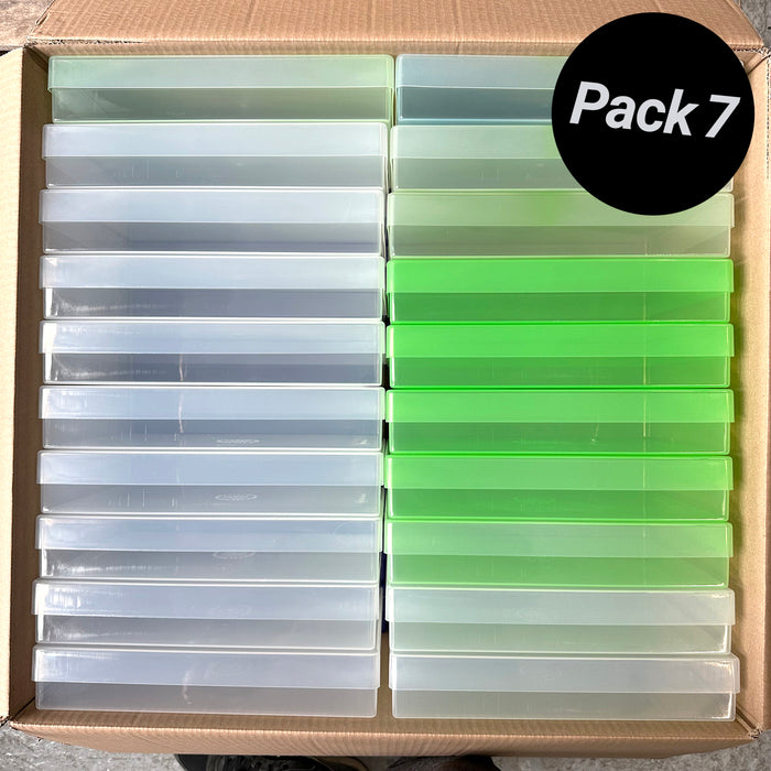 2èmes | Boîte de rangement en plastique A4 (paquet de 40)