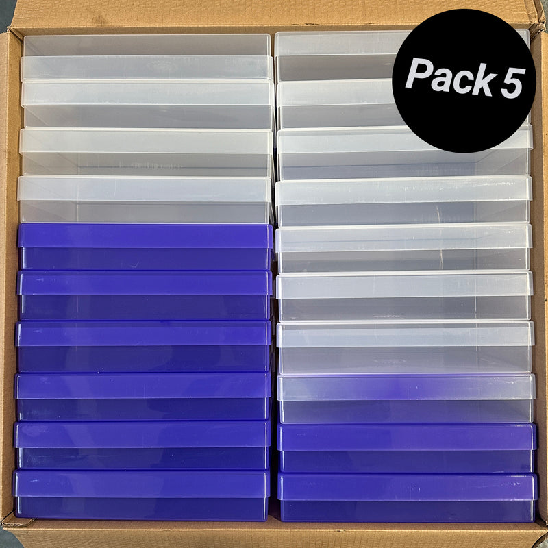 2dos | Caja de Almacenamiento de Plástico A4 (Paquete de 40)