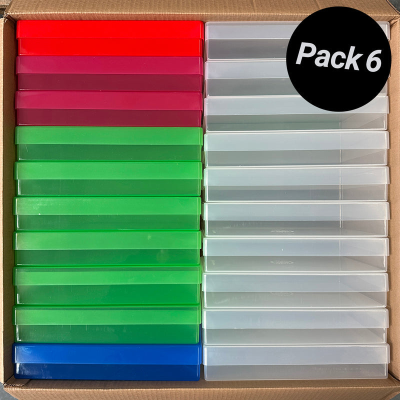 2dos | Caja de Almacenamiento de Plástico A4 (Paquete de 40)