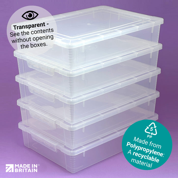 A4 Clip Lid Box