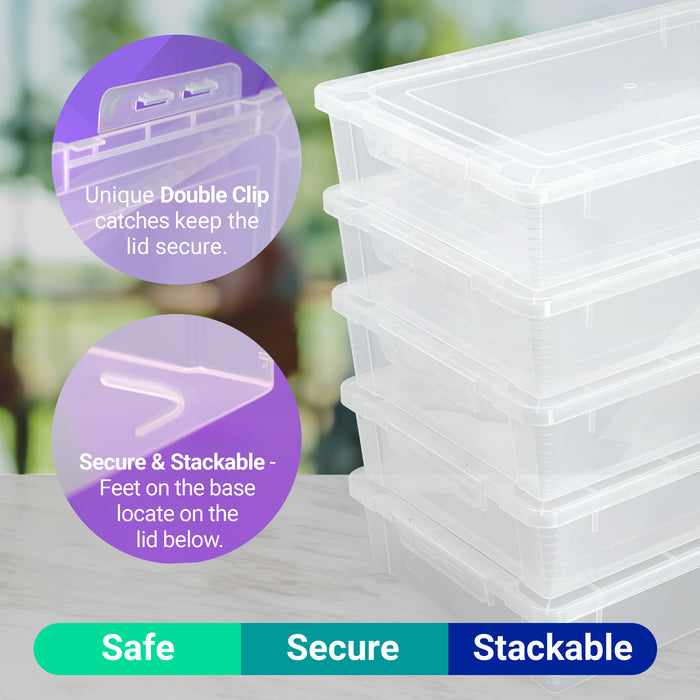 A4 Clip Lid Box