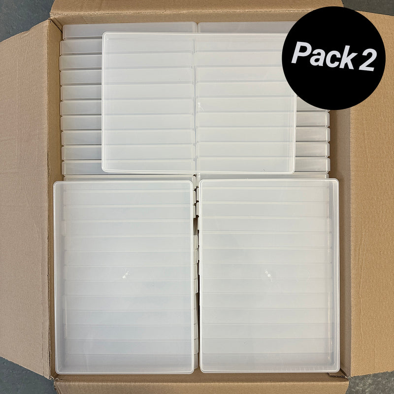 2° | Scatola Portaoggetti Sottile A4 (Confezione da 49)