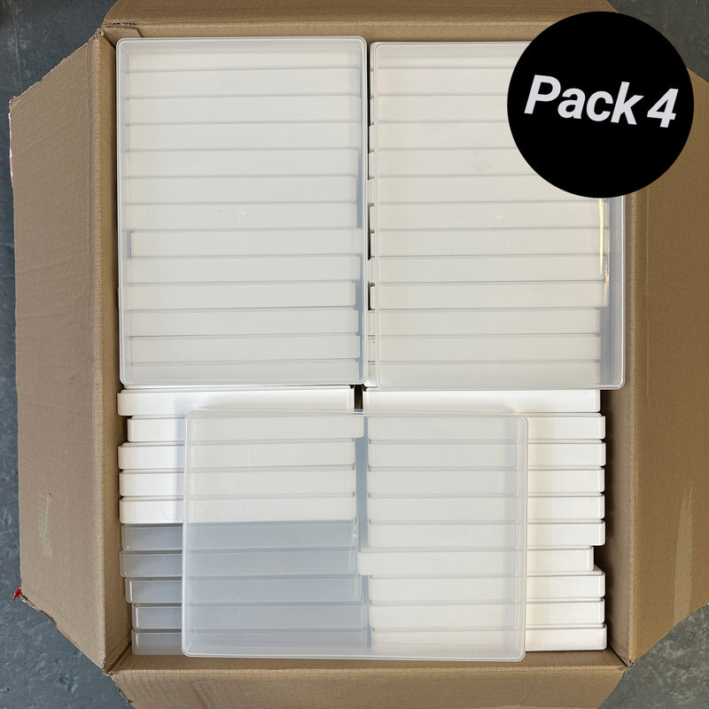 2° | Scatola Portaoggetti Sottile A4 (Confezione da 49)