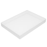 A3 paper storage box in heavy duty transparent clear plastic