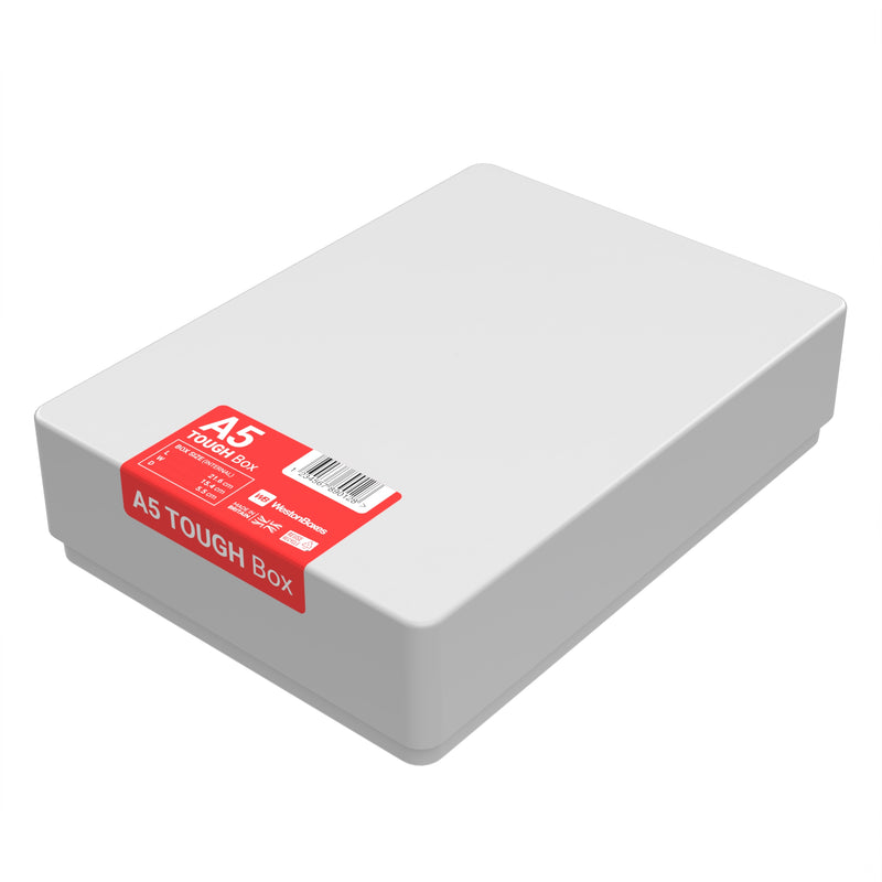 A5 TOUGH Box, Heavy Duty, Impact Resistant Plastic Storage Box