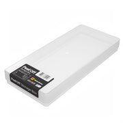 Clear plastic transparent storage box for peel off stickers sheets