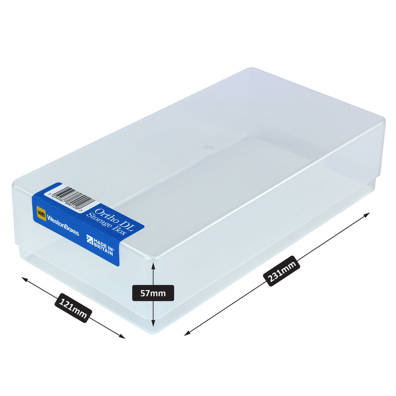ortho dental medical storage boxes for casts patient boxes clear transparent plastic