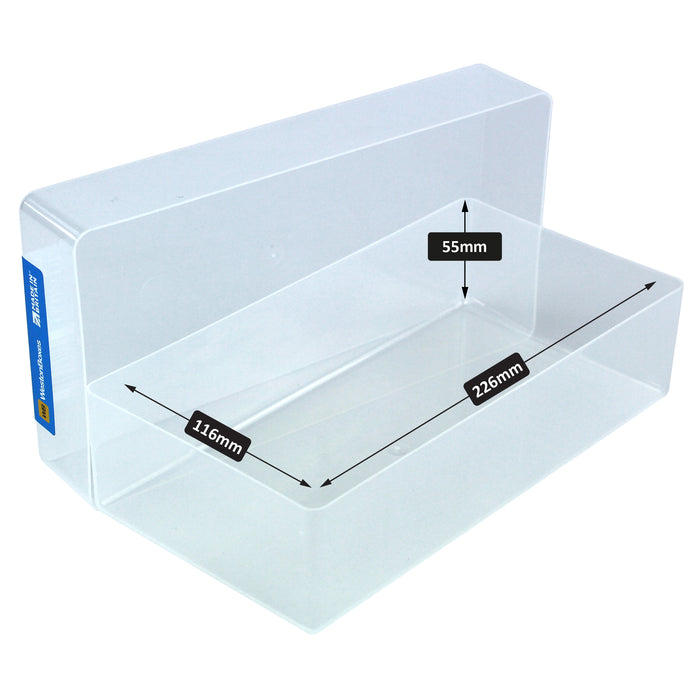 ortho dental medical storage boxes for casts patient boxes clear transparent plastic
