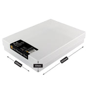 WestonBoxes - A4 Plastic Storage Box, Clear / Transparent