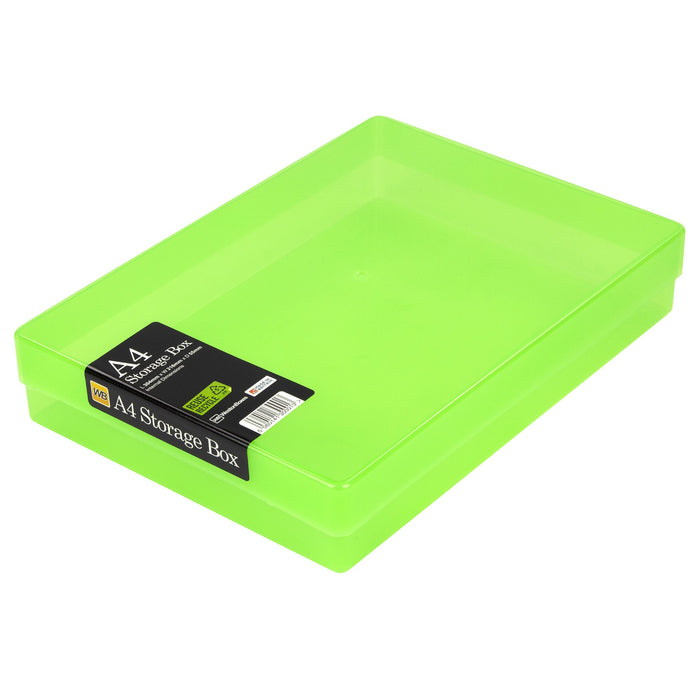 Container Box A4 WestonBoxes Plastic Storage Box for A4 Paper, Clear — WestonBoxes Trade