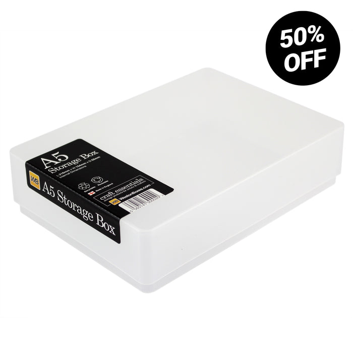 2nds | A5 Plastic Storage Box (80-pack)