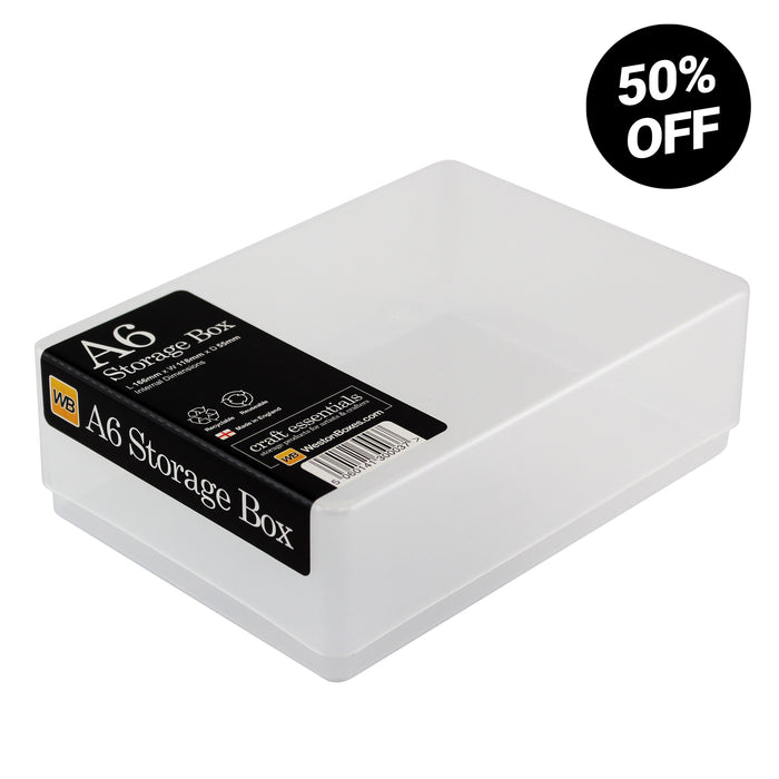 2nds | A6 Plastic Storage Box (100-pack)