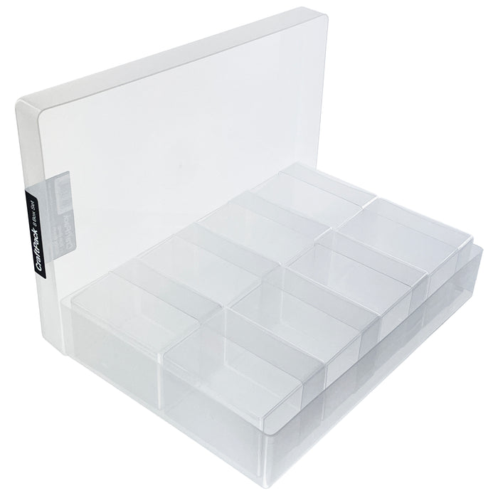 8 Box CraftPack, Storage Box Multi-Pack, Clear, Transparent