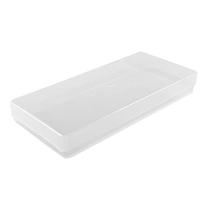 Peel Off Sticker Storage Box, Clear, Transparent