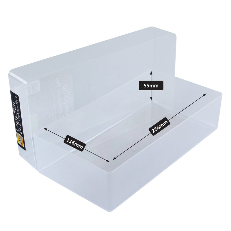 CompSlip / DL Aufbewahrungsbox, klar, transparent