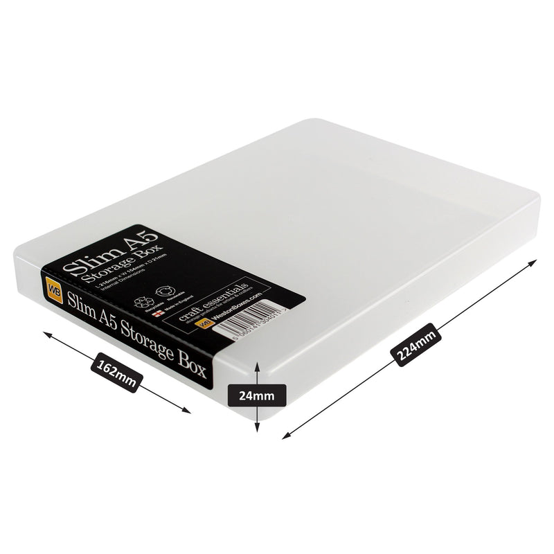 westonboxes slim a5 paper storage box