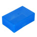Blue / Transparent, WestonBoxes 35mm deep Business Card Box holds up to 125 business cards