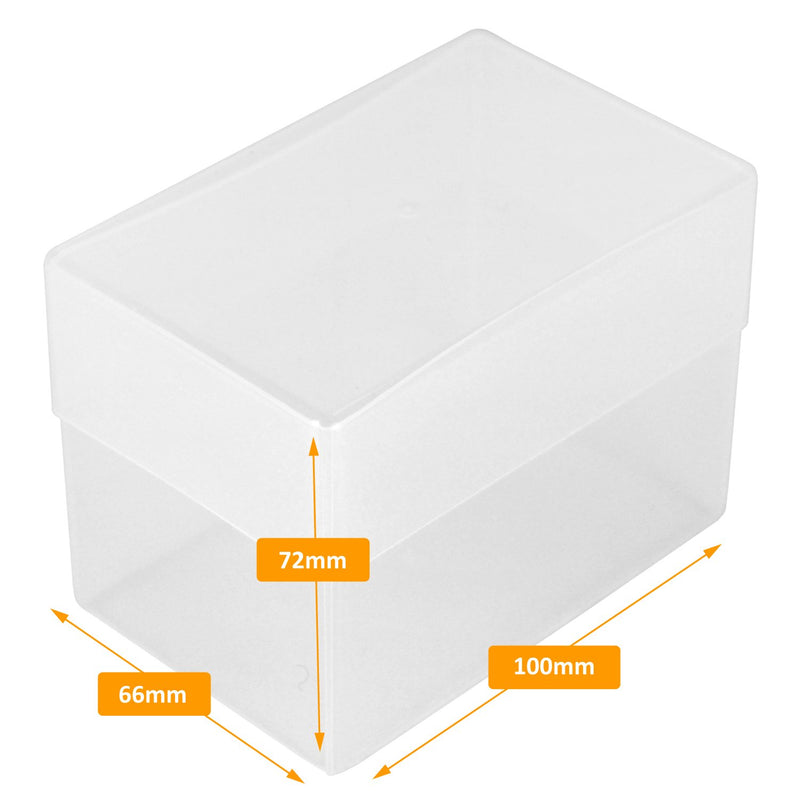 Caja para Tarjetas de Visita de 70 mm, Transparente