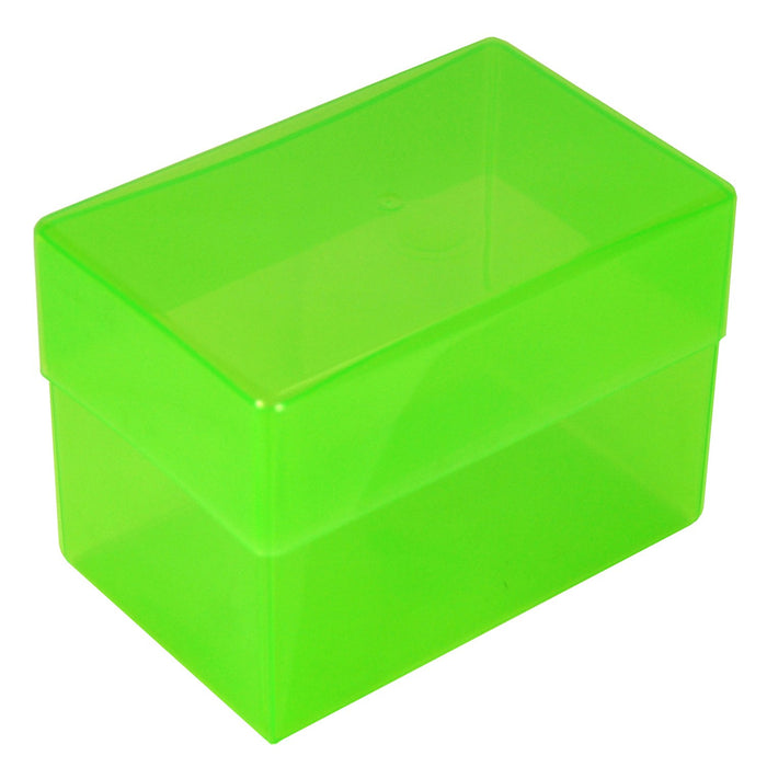 Green / Transparent, Weston Boxes 70mm Deep Business Card Box