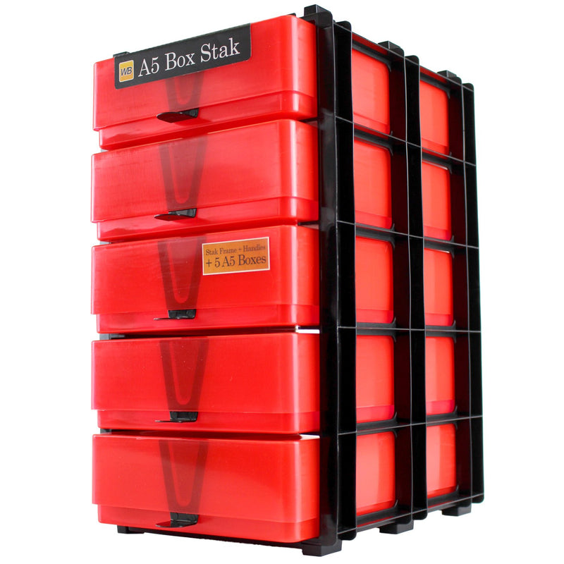 Red / Transparent