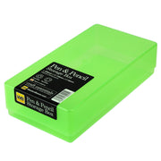 Westonboxes Plastic Pen & Pencil Storage Box Green