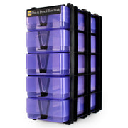 Purple / Transparent