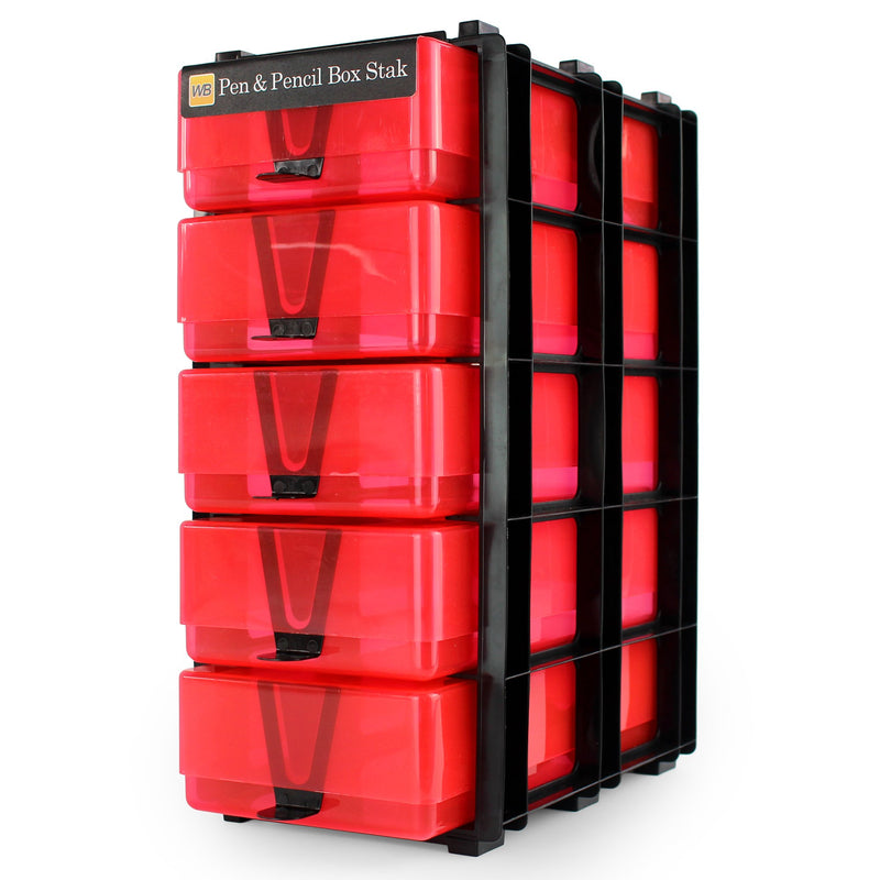 Red / Transparent