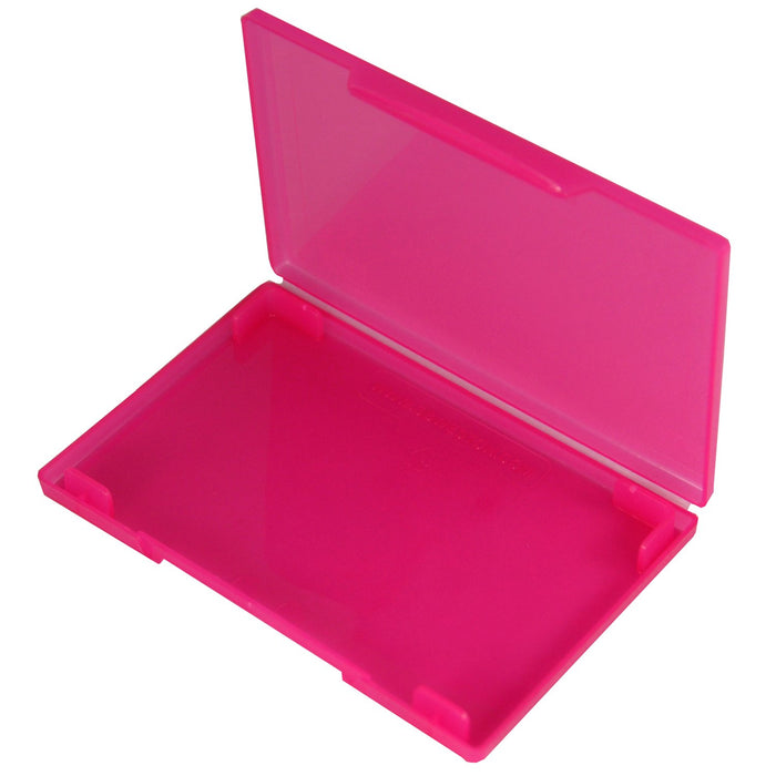 westonboxes pink plastic business card wallet